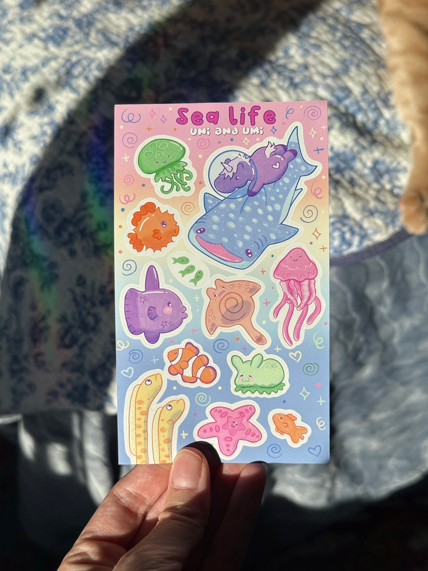 Aquarium Sticker Sheet