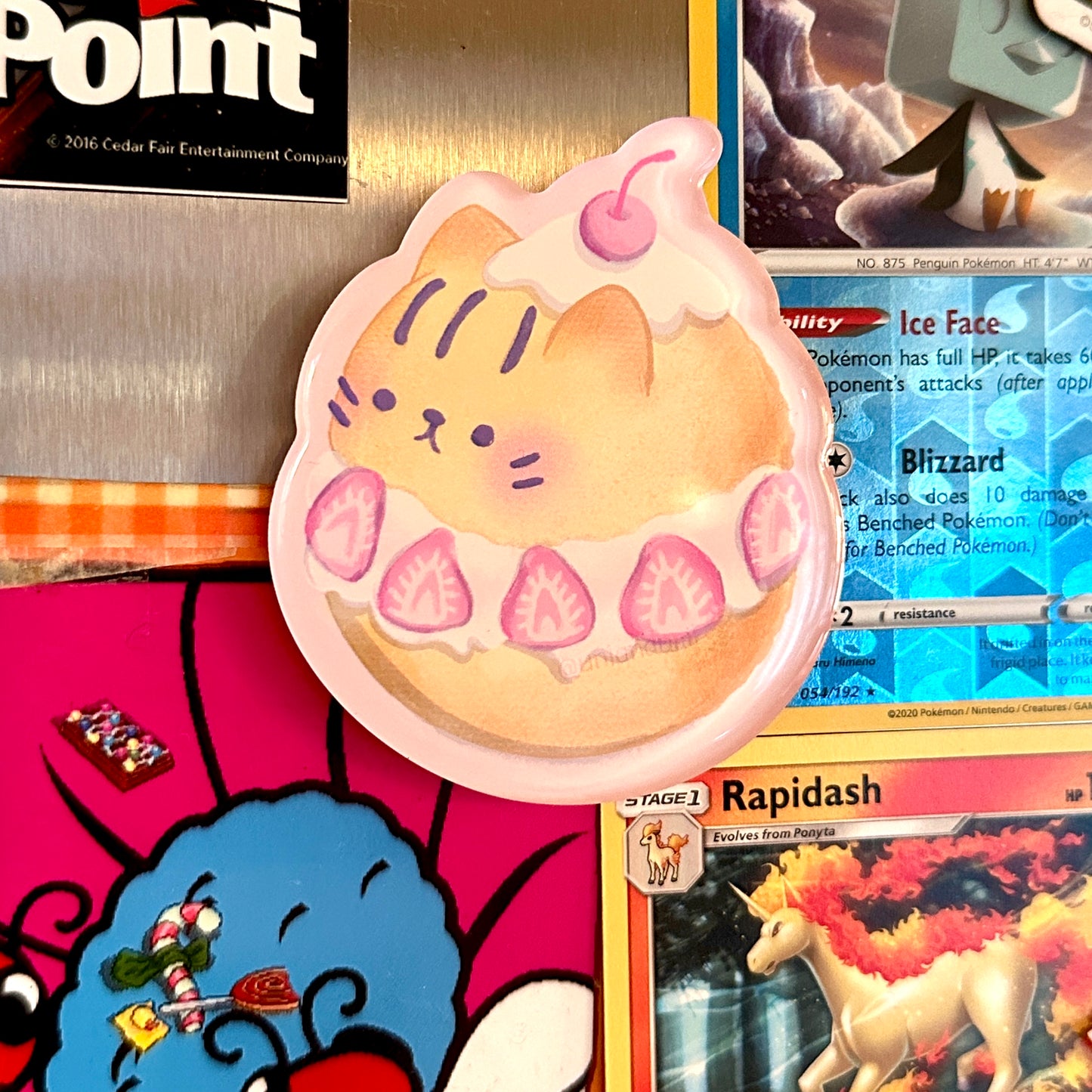 Pastry Cat Magnet