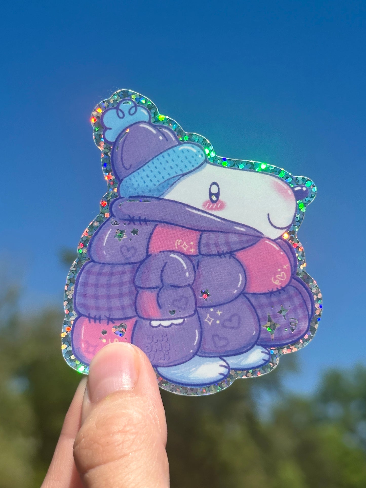 Big Coat Dog Sticker