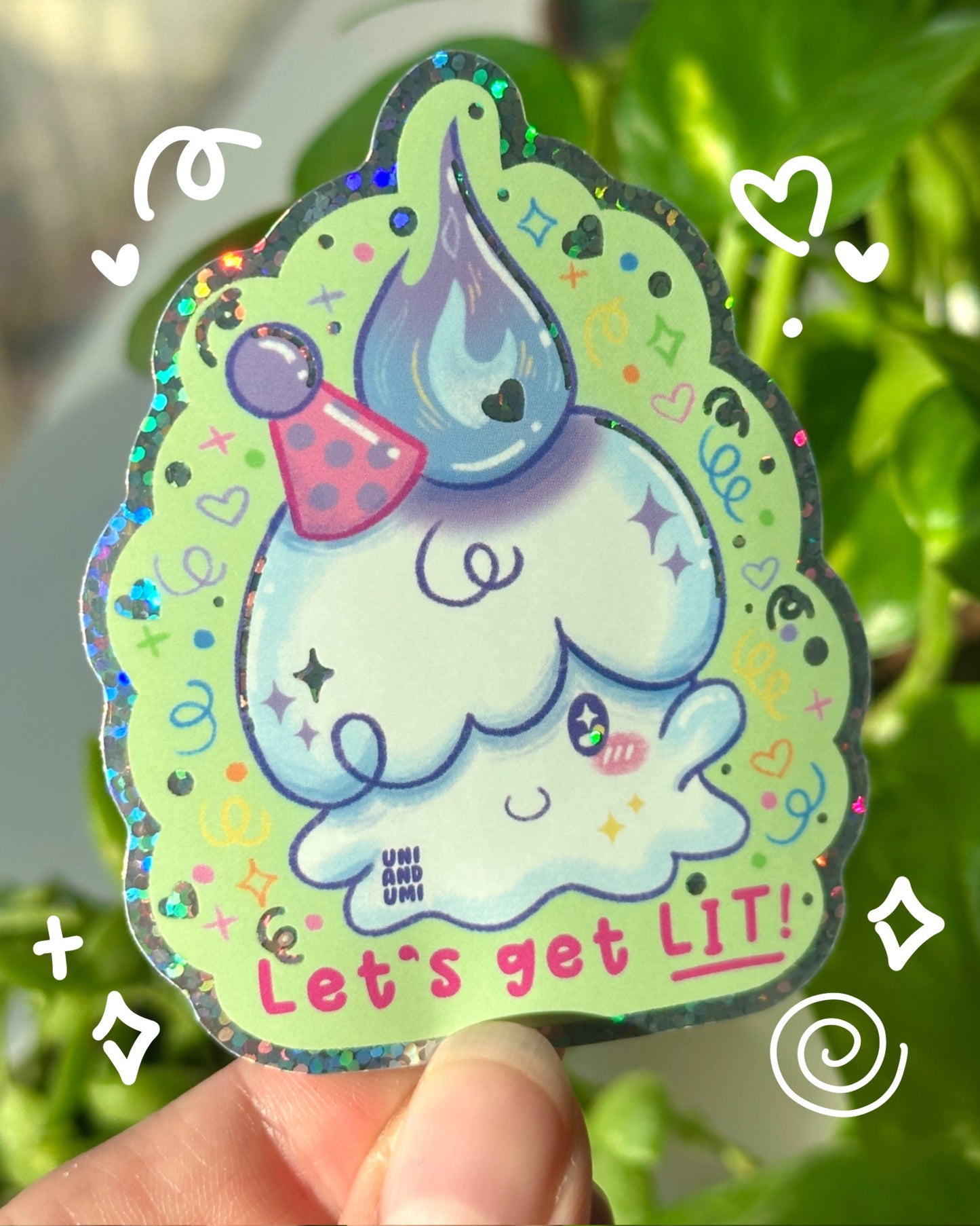 Get Lit Sticker