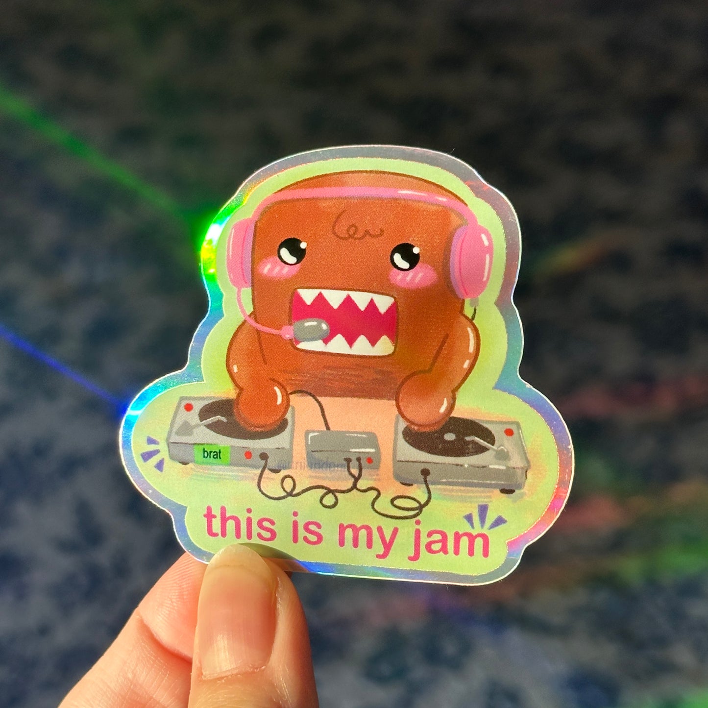 DJ Domo Sticker