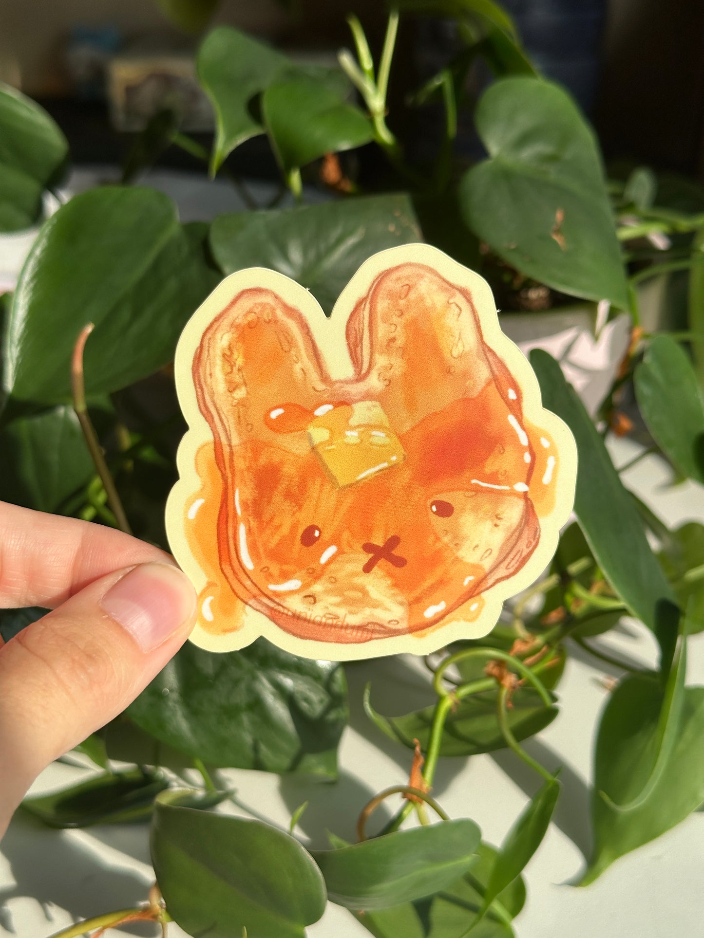 Bunny Pancake Sticker