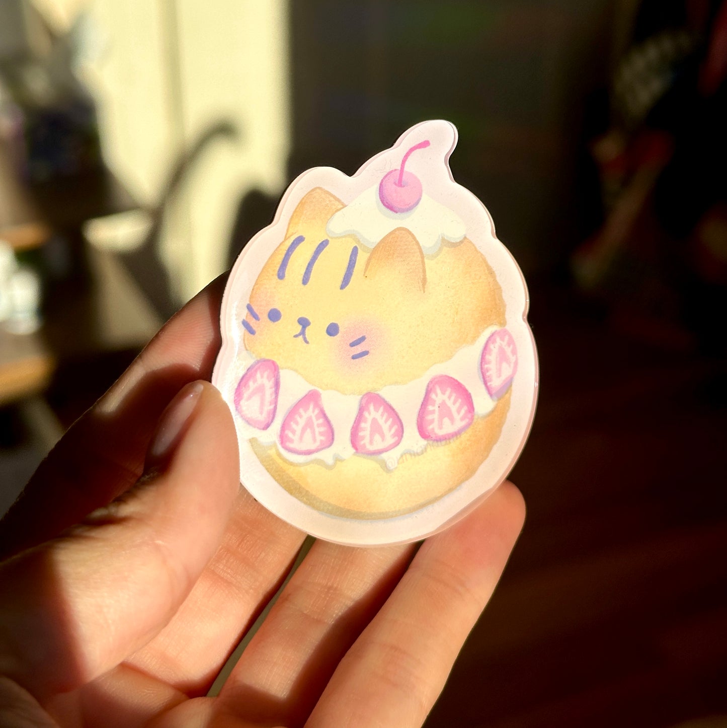 Pastry Cat Magnet