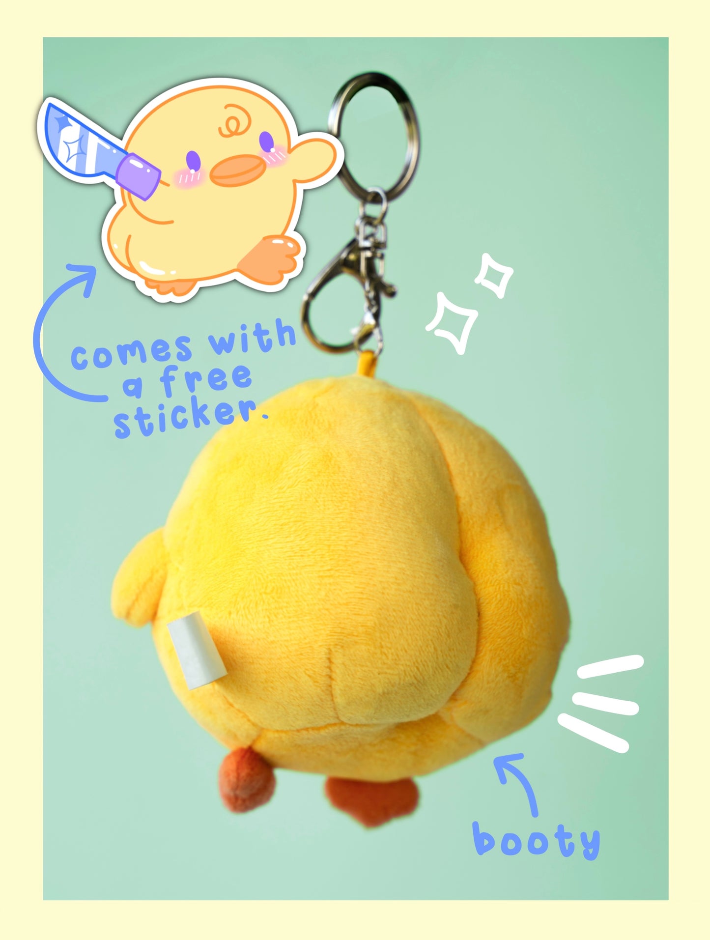 Eli Plushie Keychain
