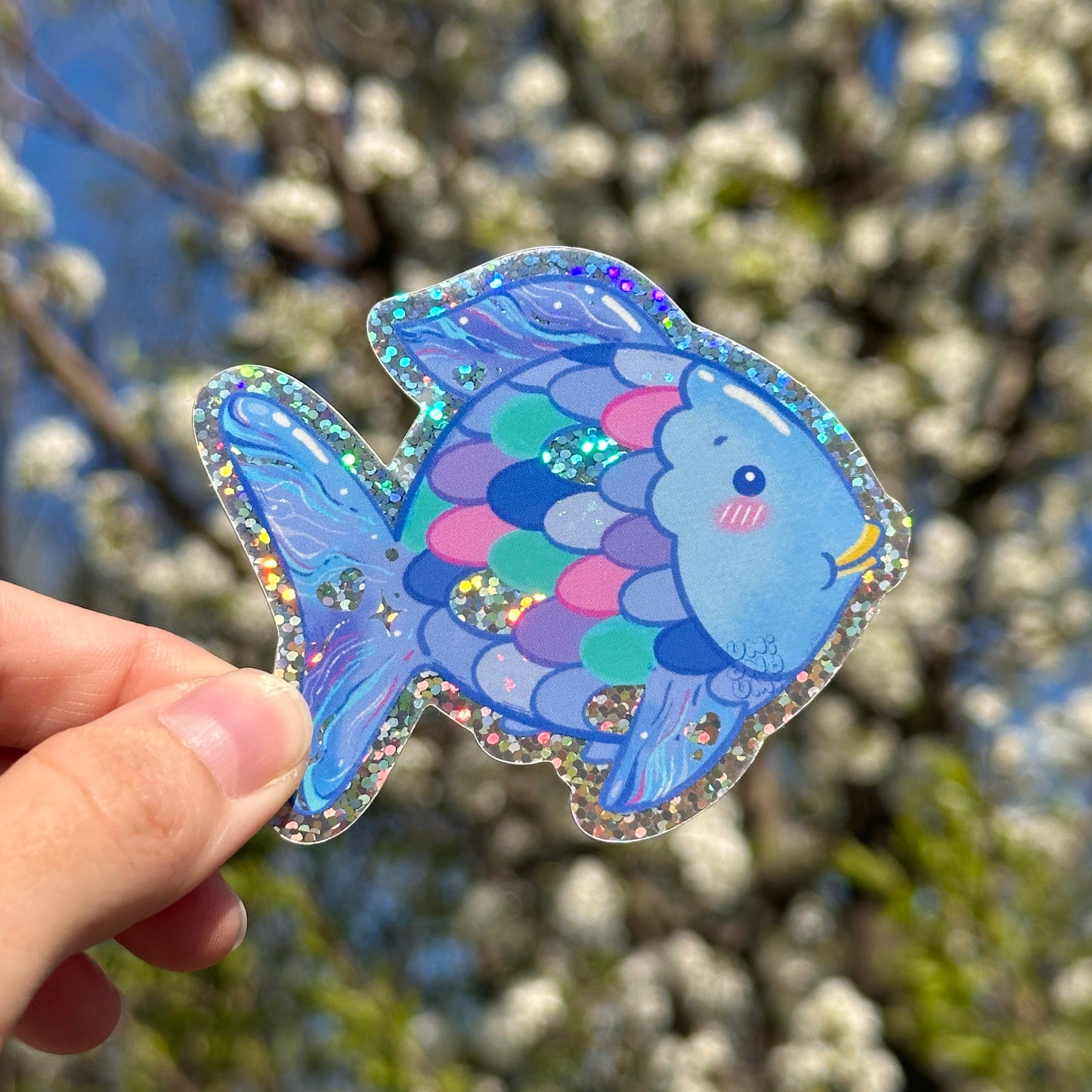 Nostalgic Fish Sticker