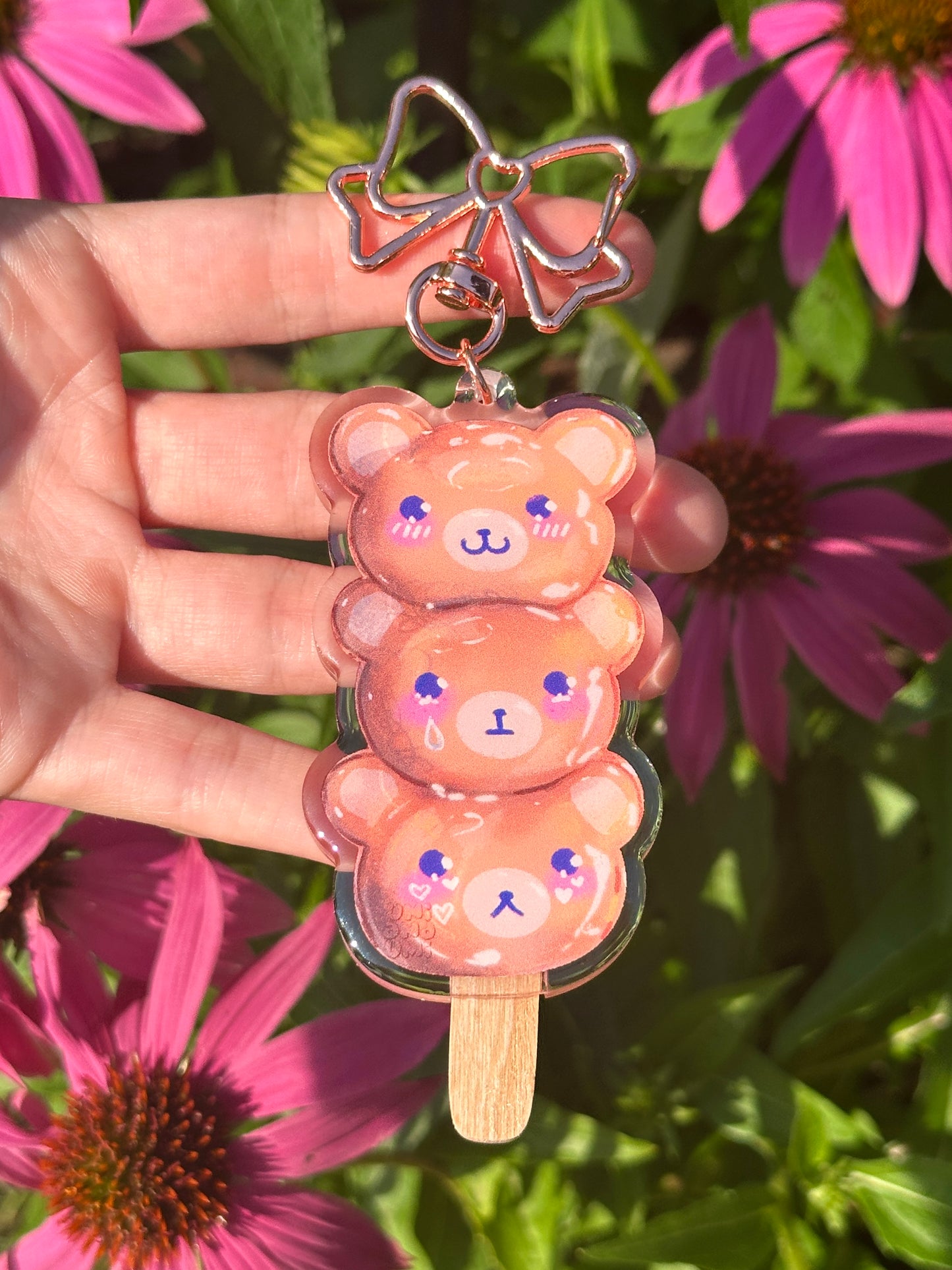 Bear Dango Keychain