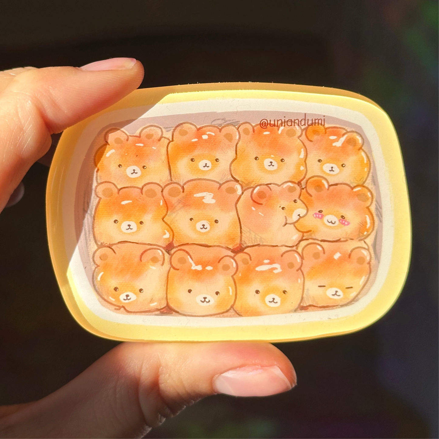 Bear Bread Magnet