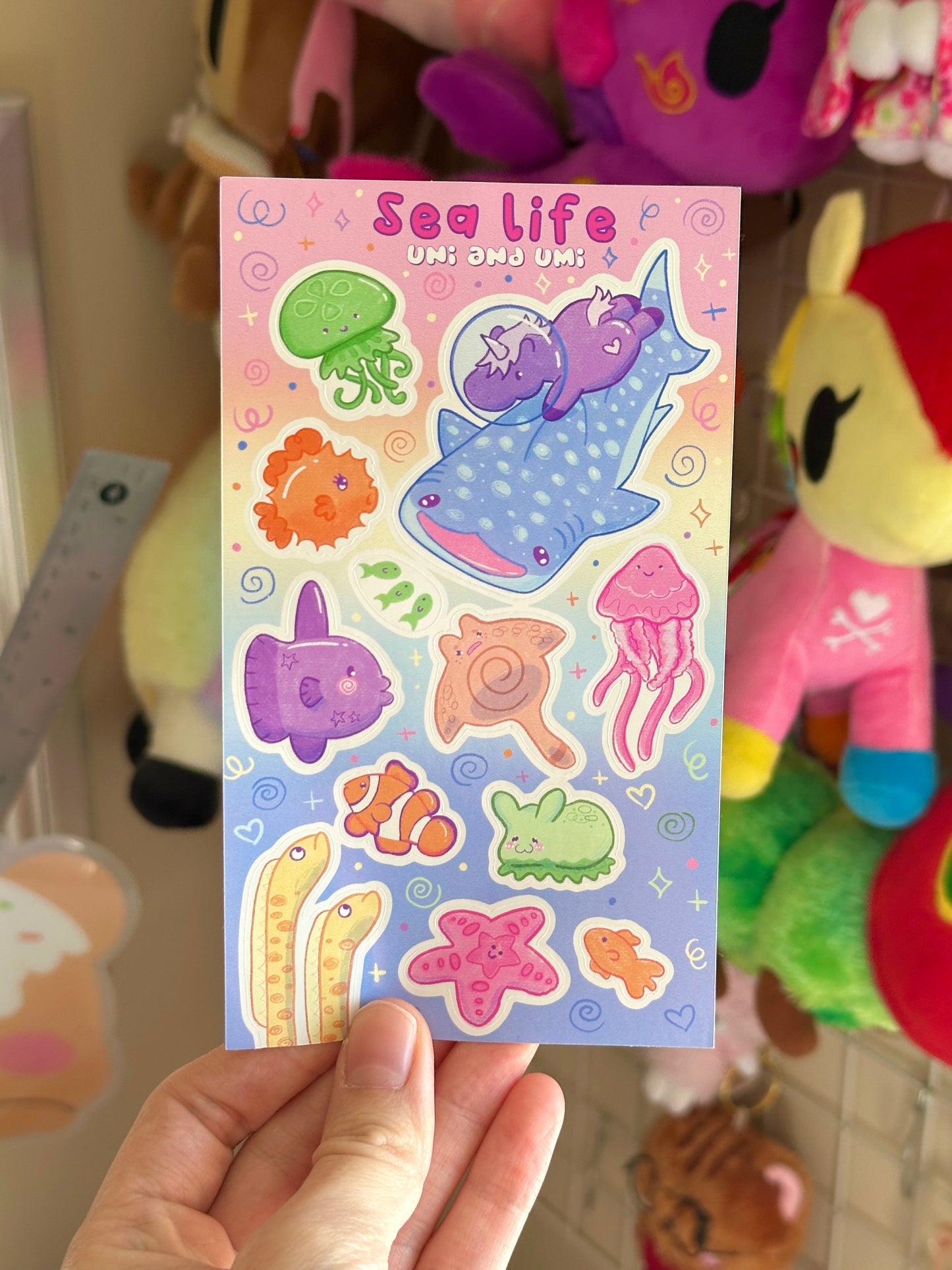 Aquarium Sticker Sheet