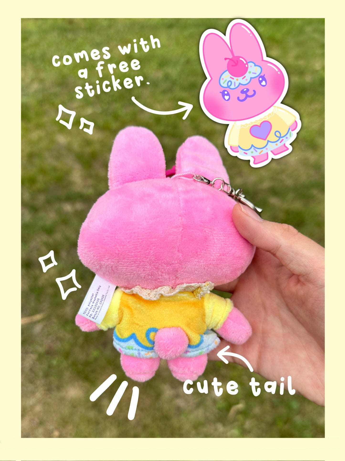 Bubs Plushie Keychain