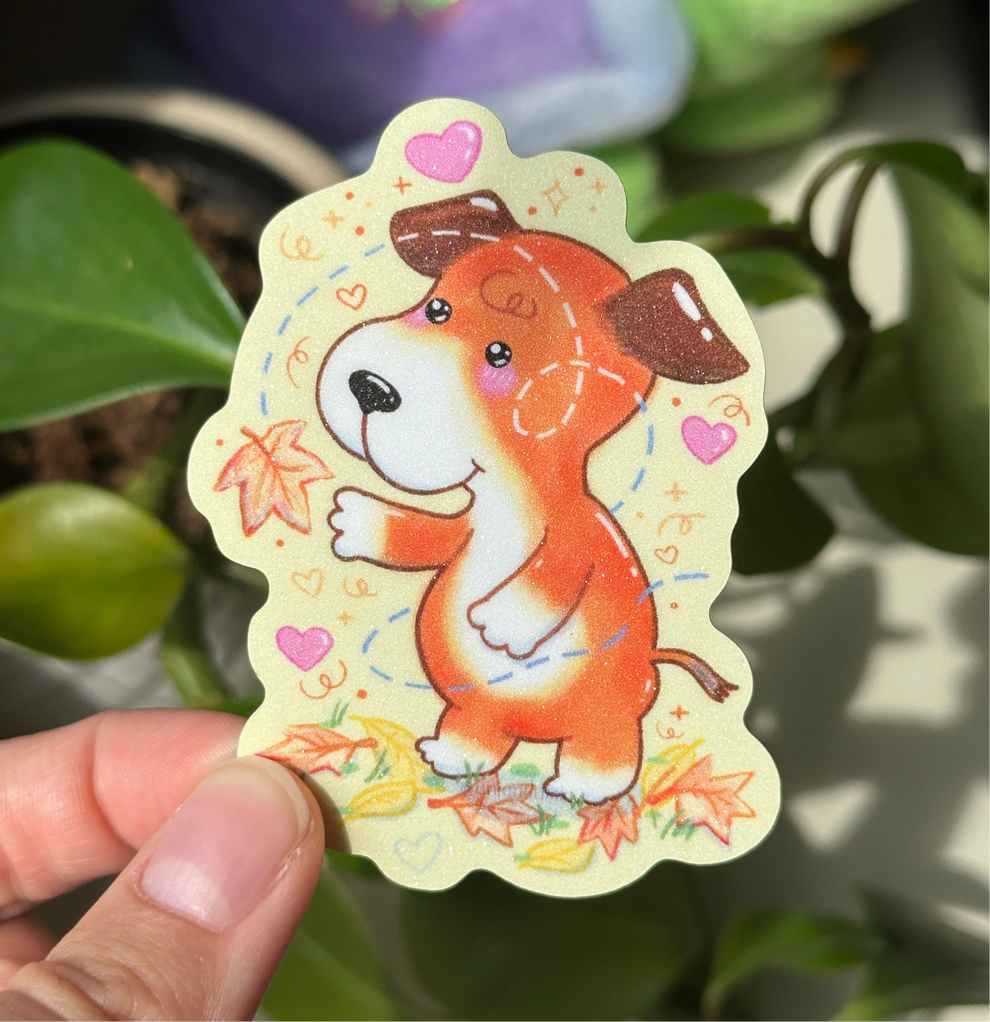 Kipp Dog Fall Sticker