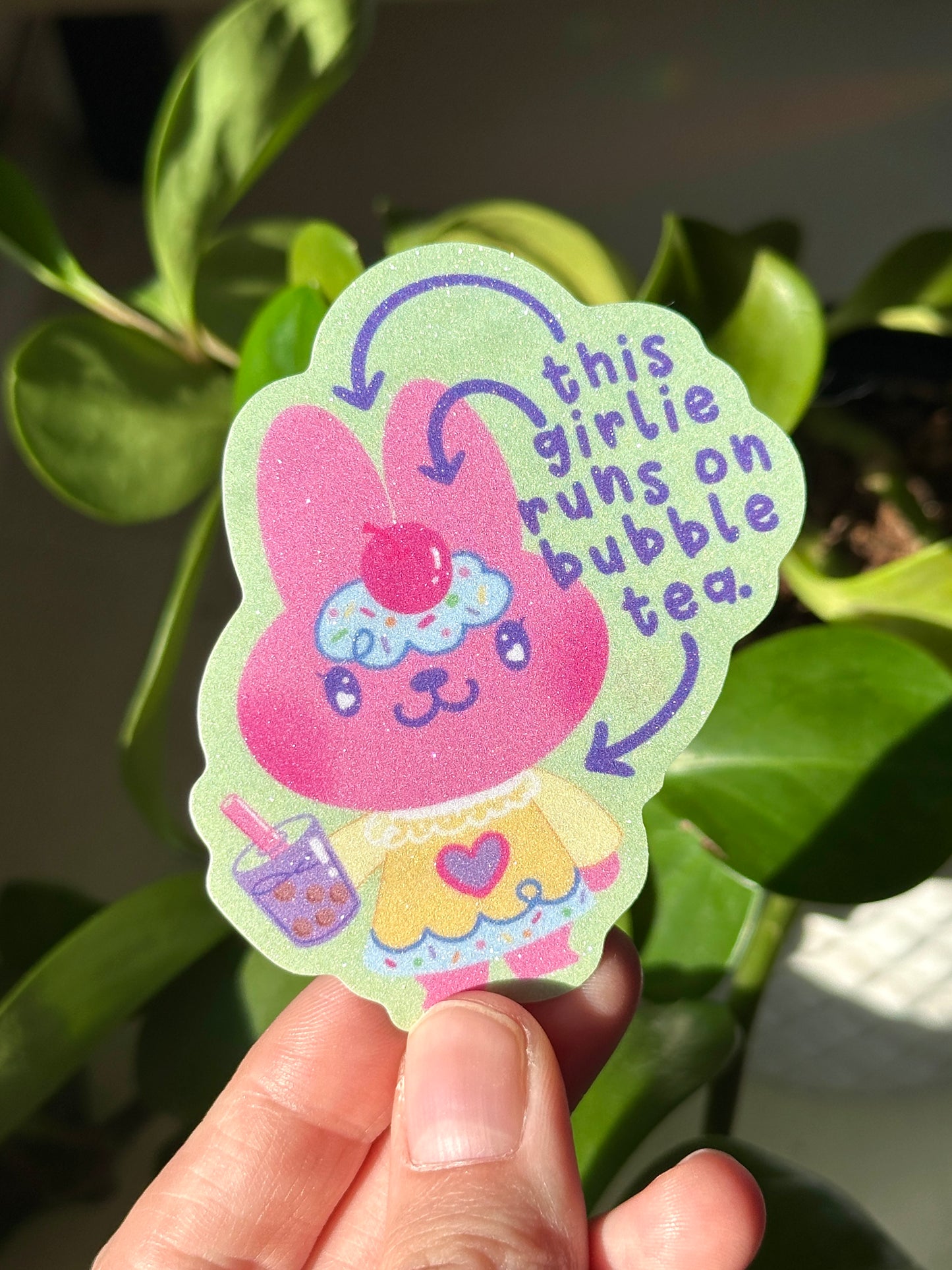 Bubble Tea Addict Sticker