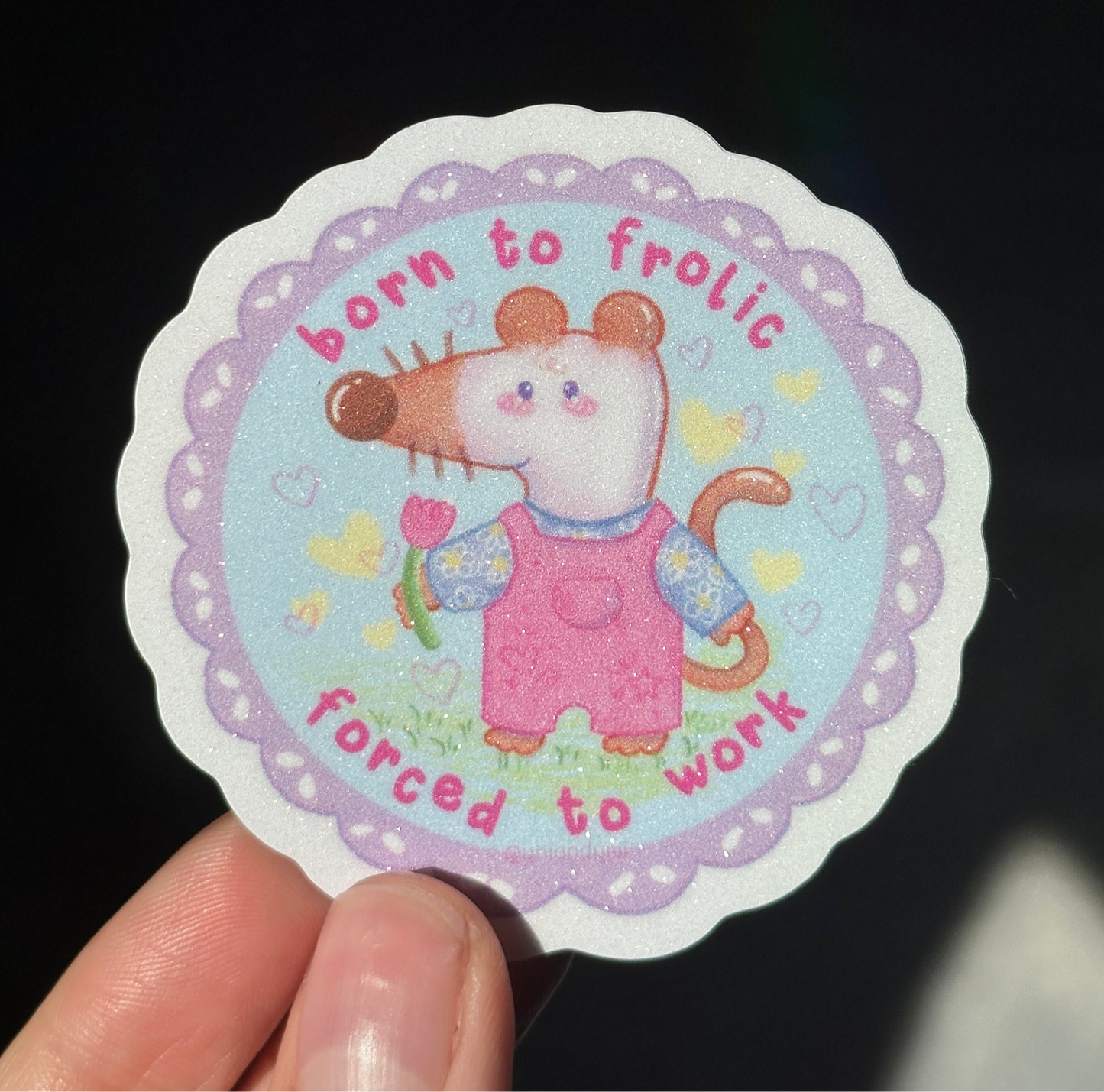 Nostalgic Mouse Sticker