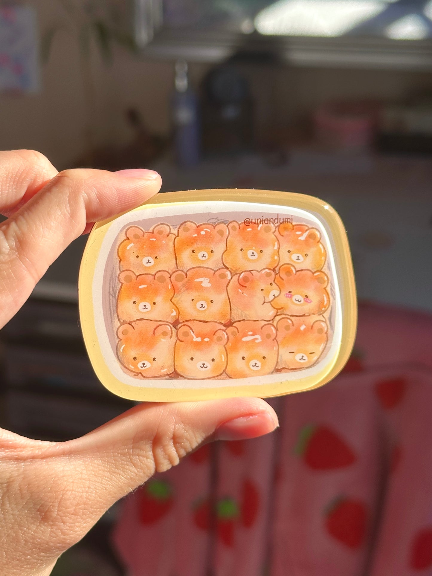 Bear Bread Magnet