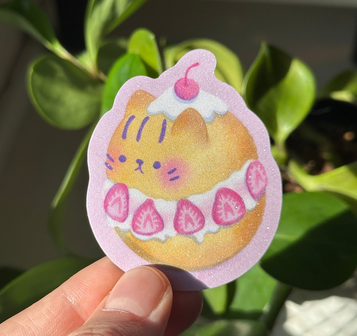 Pastry Cat Sticker