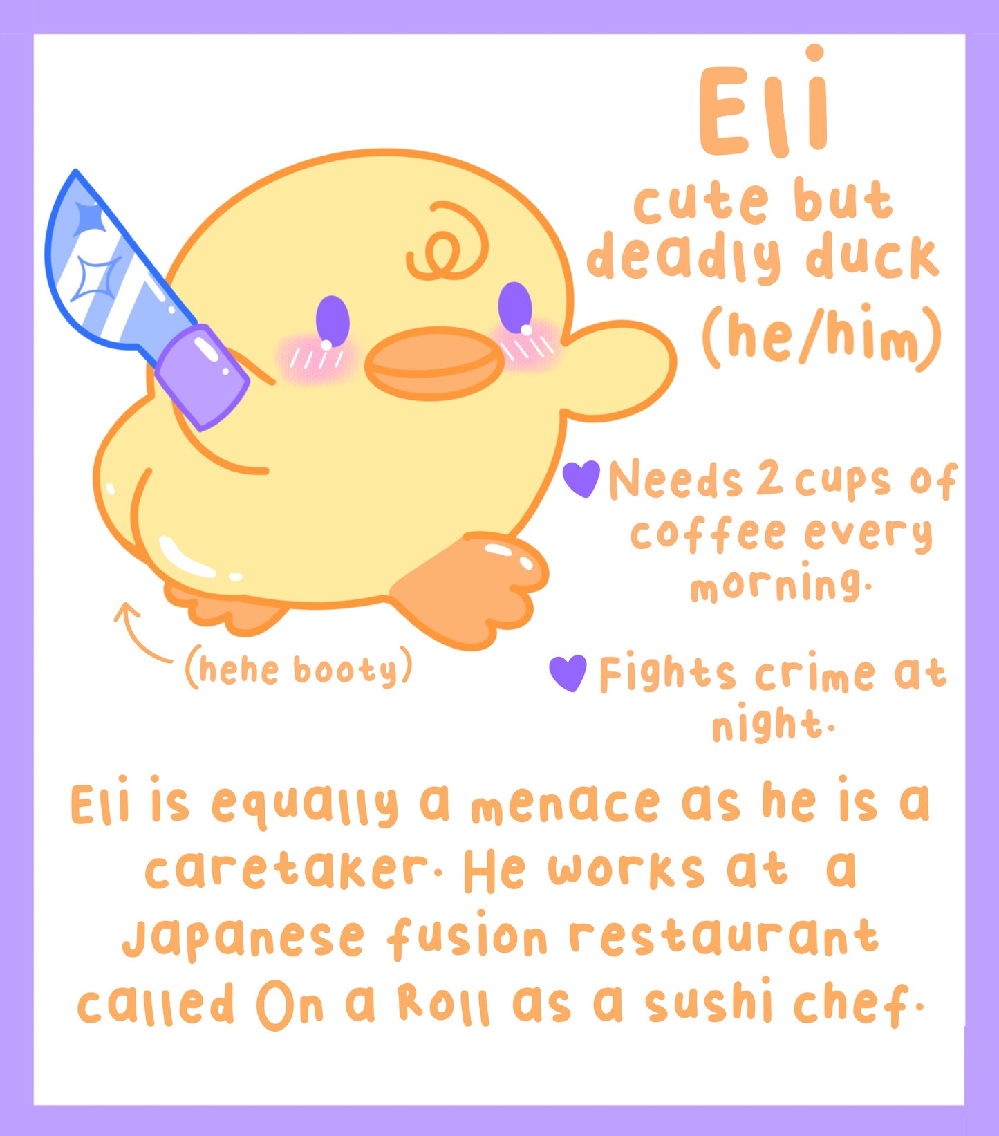 Eli Plushie Keychain