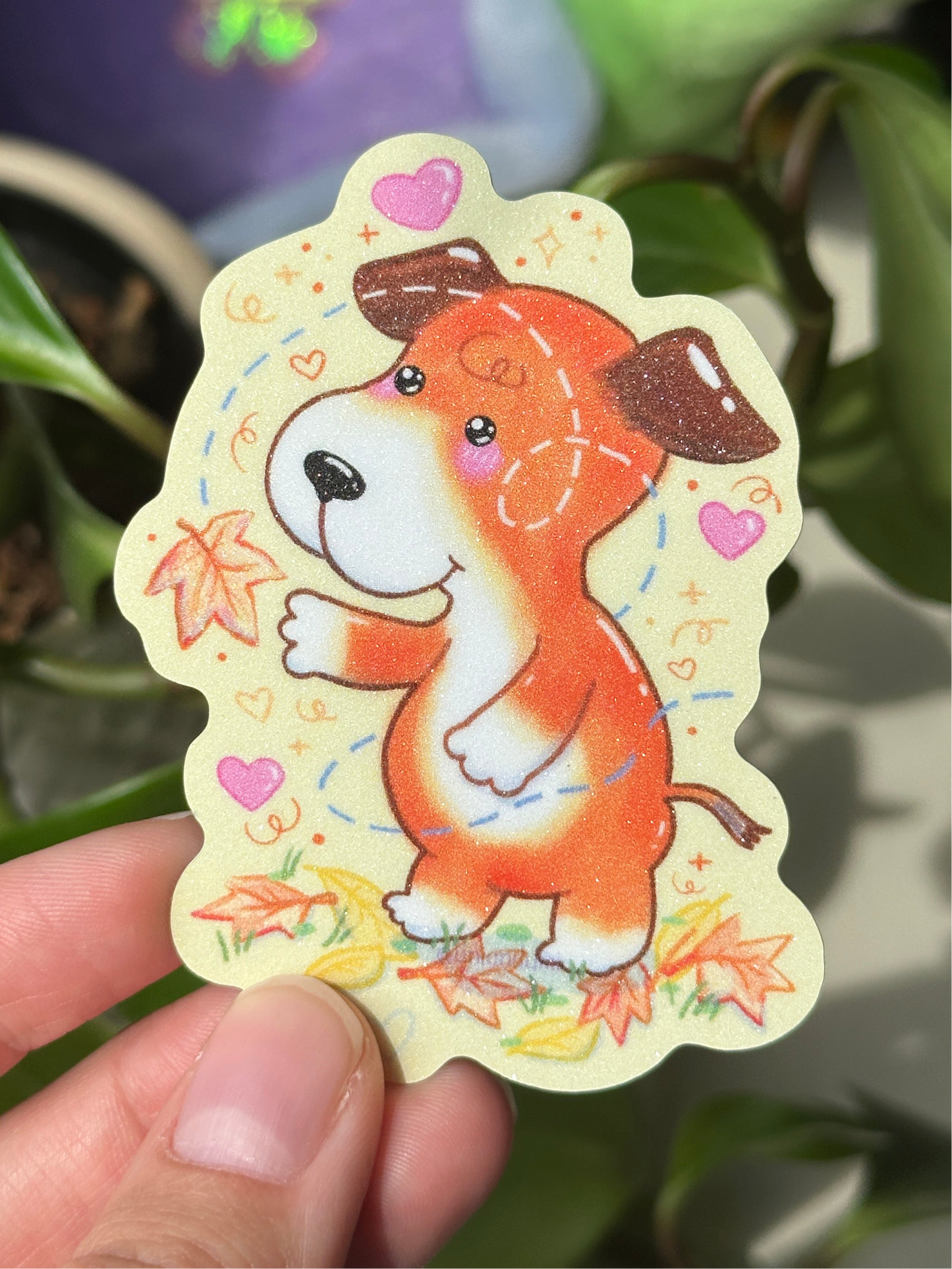 Kipp Dog Fall Sticker