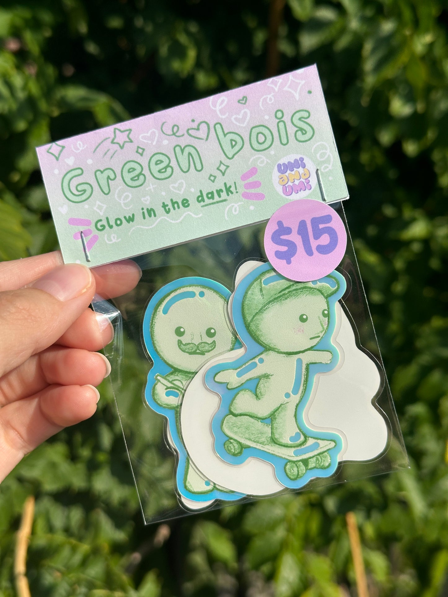 Green Bois Sticker Pack