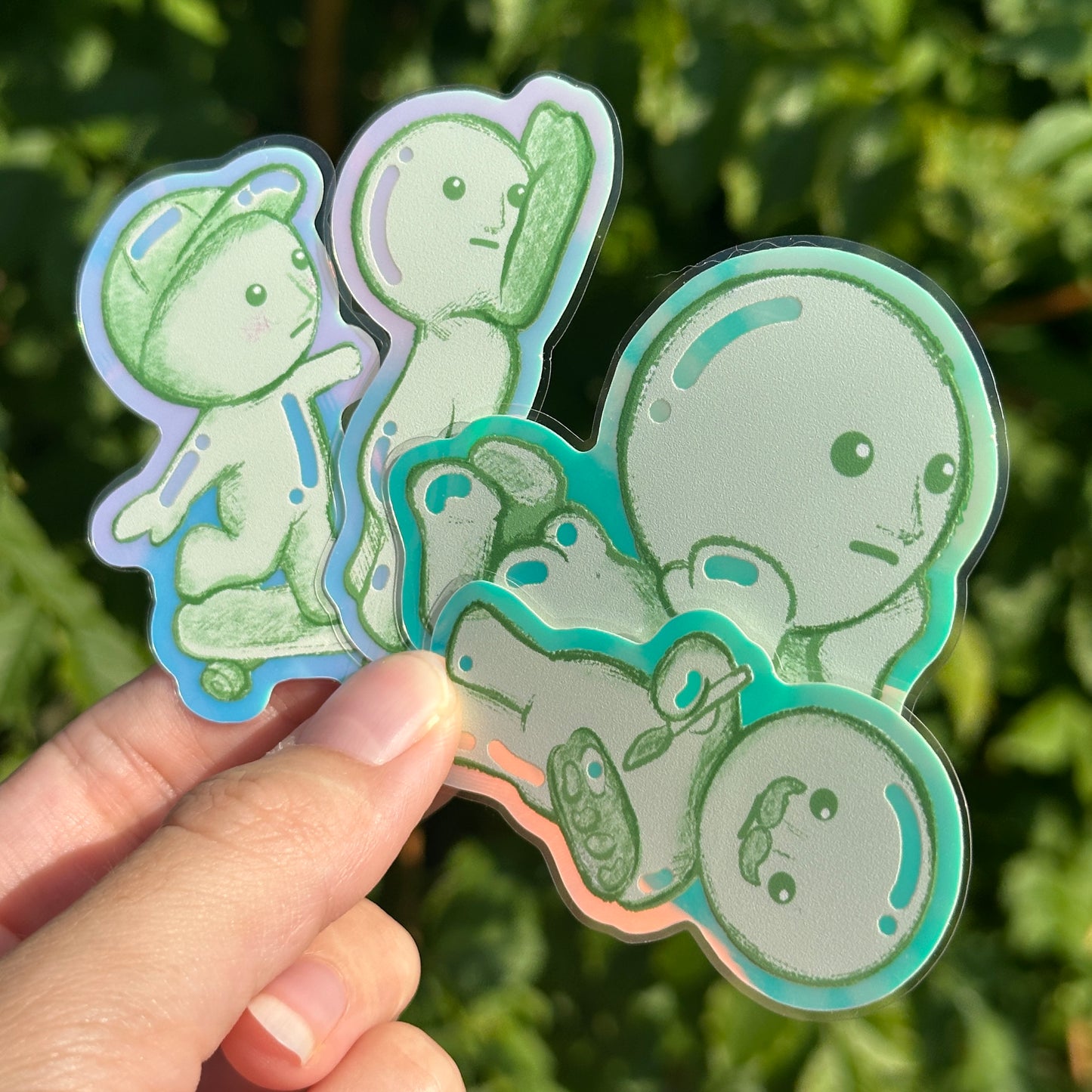 Green Bois Sticker Pack