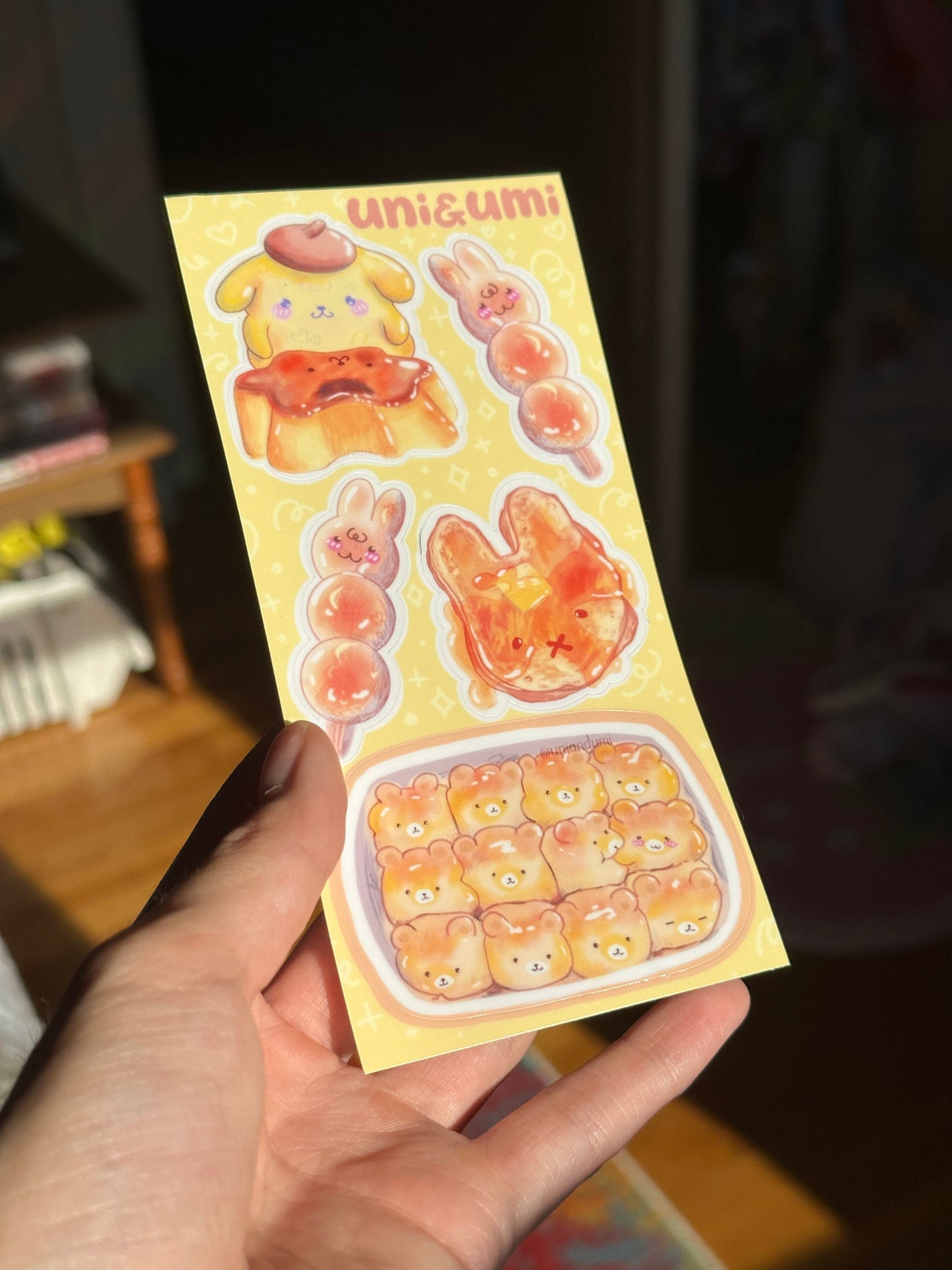 Baking Pastry Sticker Sheet