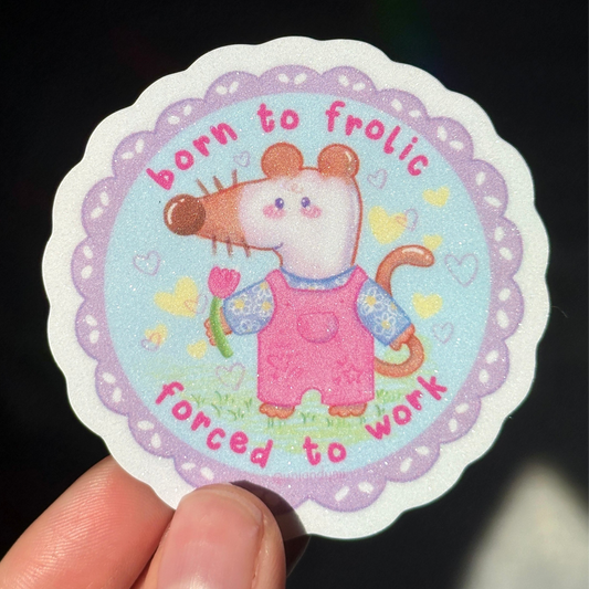 Nostalgic Mouse Sticker