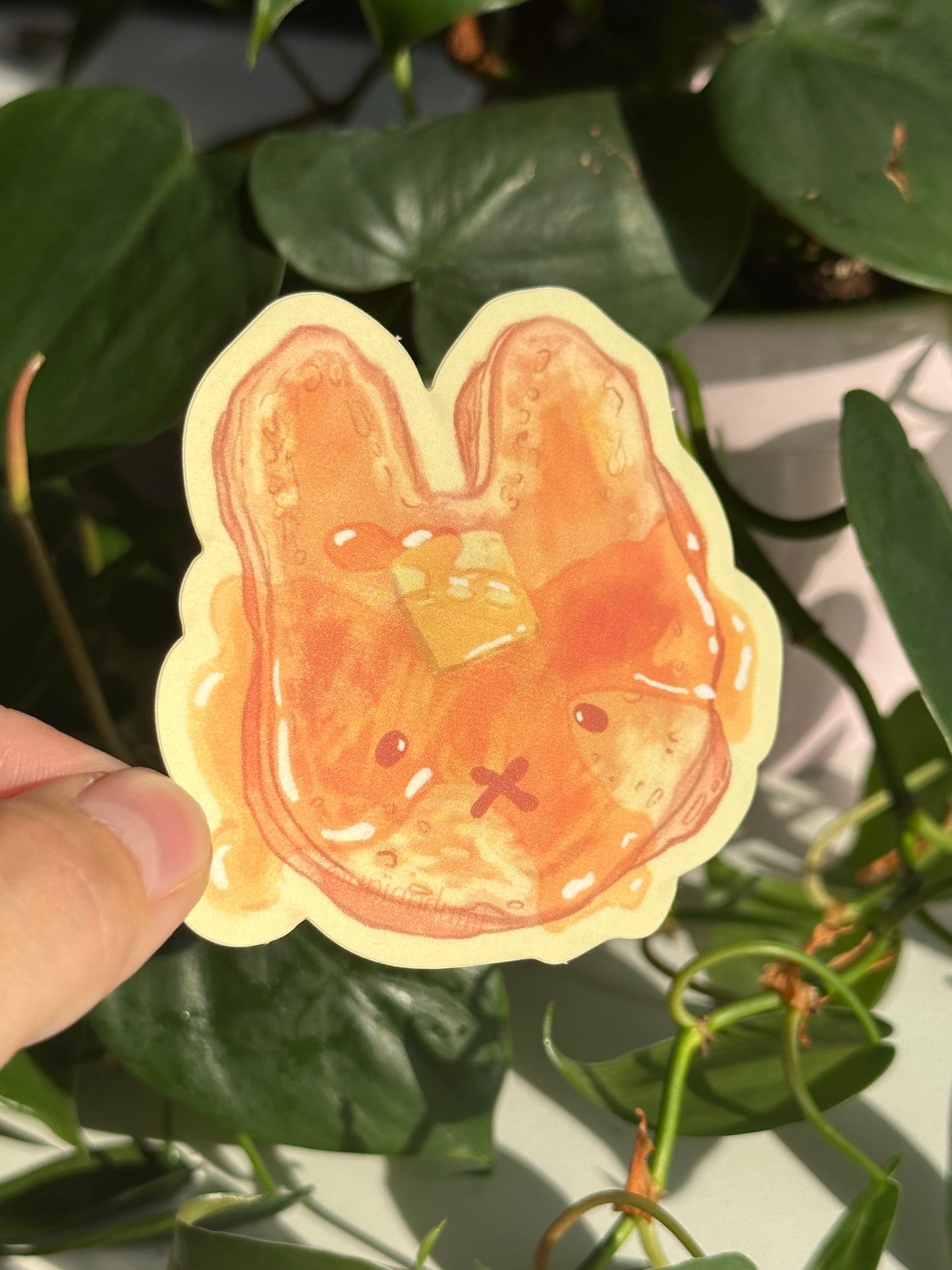Bunny Pancake Sticker