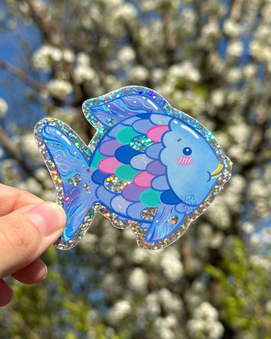 Nostalgic Fish Sticker
