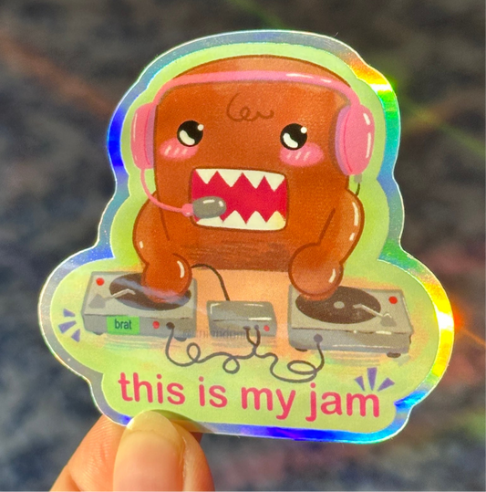 DJ Domo Sticker