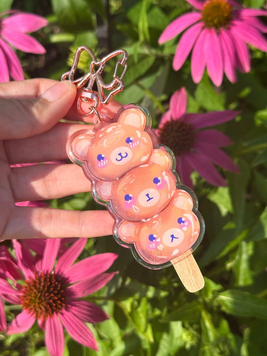 Bear Dango Keychain