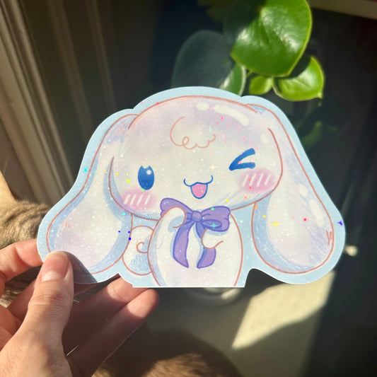 Cinnadog Car Peeker Decal