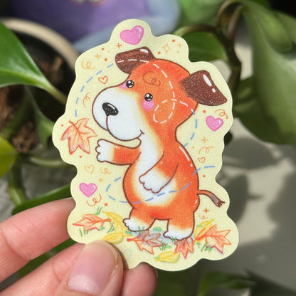 Kipp Dog Fall Sticker