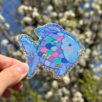 Nostalgic Fish Sticker