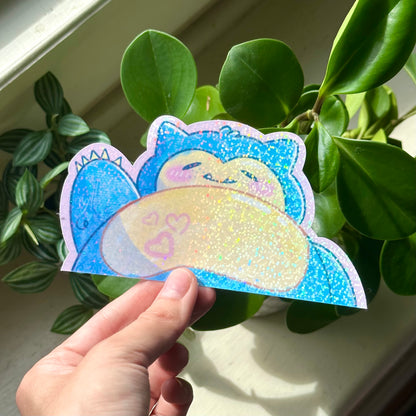 Snor Bear Car Peeker Decal