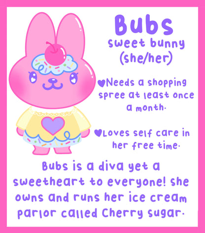 Bubs Plushie Keychain