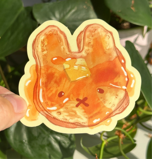 Bunny Pancake Sticker