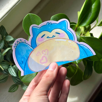 Snor Bear Car Peeker Decal