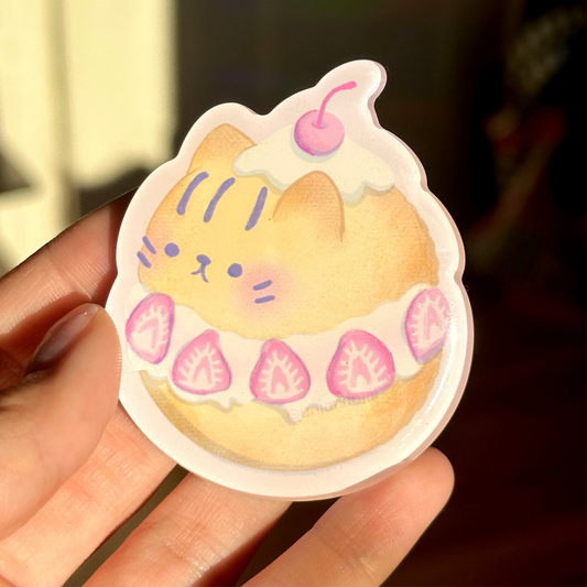 Pastry Cat Magnet