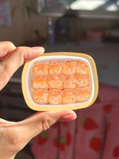 Bear Bread Magnet