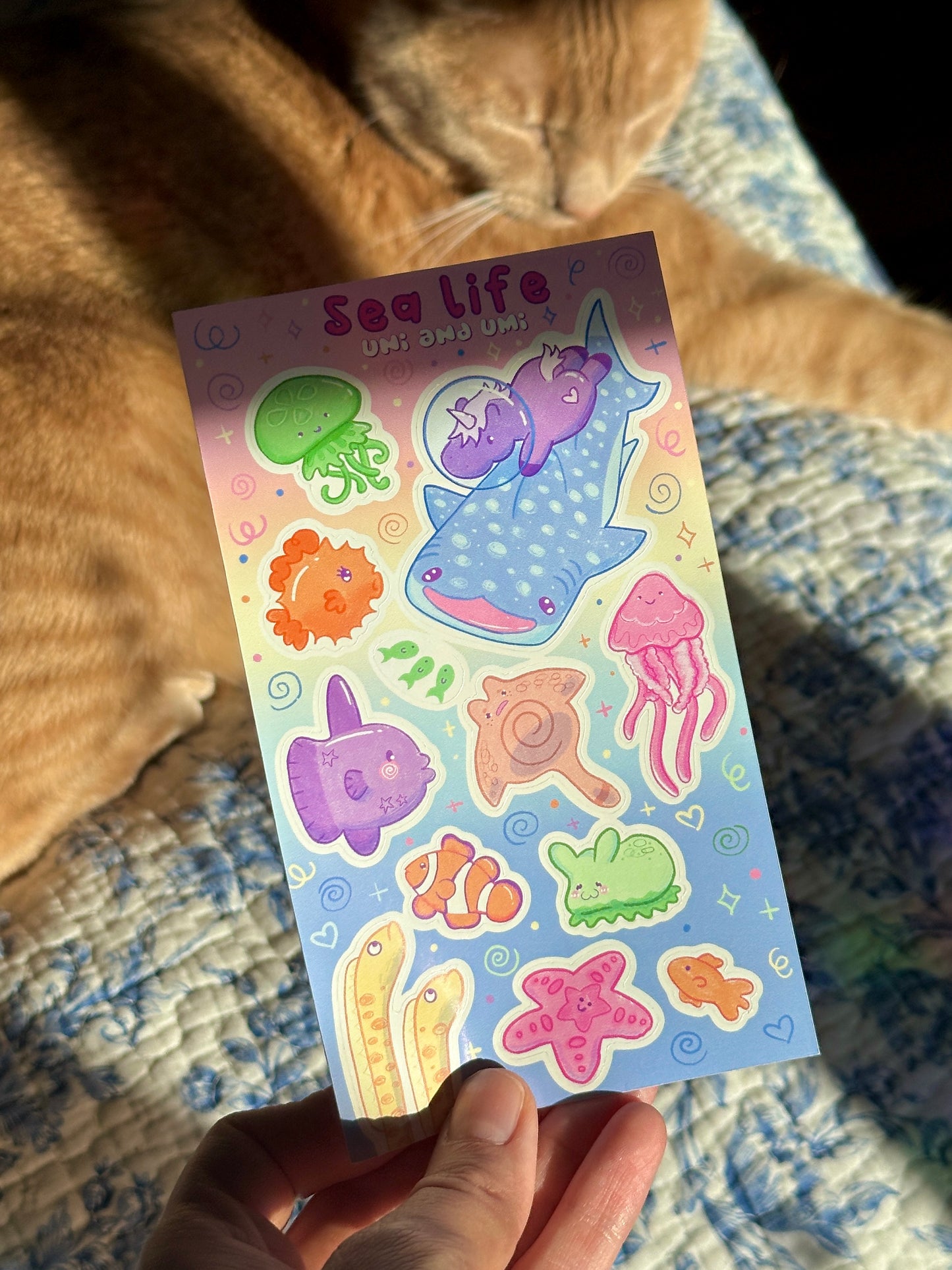 Aquarium Sticker Sheet