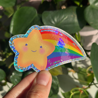 Pride Shooting Star Sticker