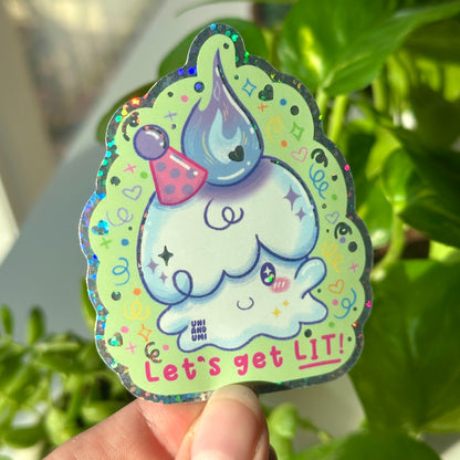 Get Lit Sticker