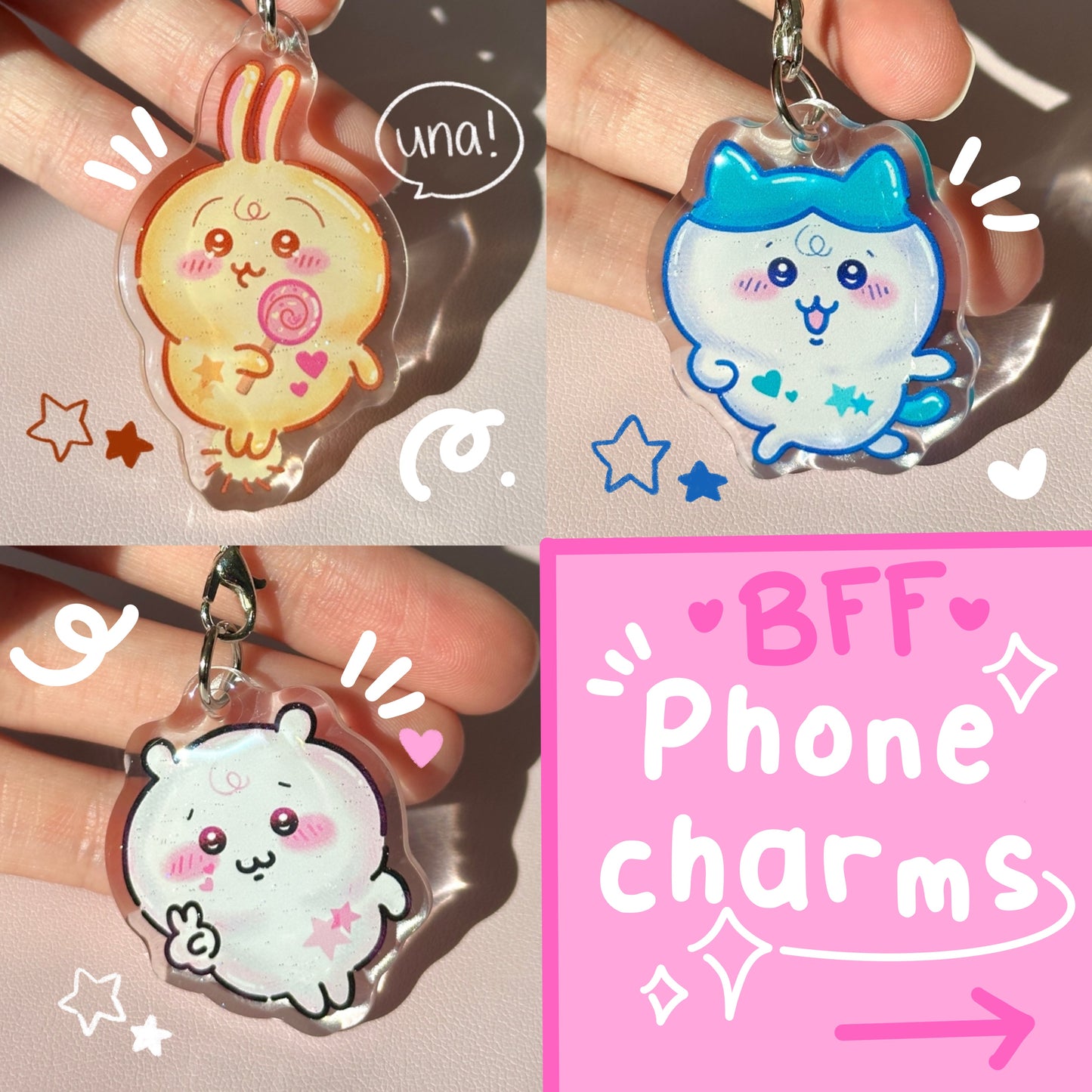 Pajama Party BFF Charms