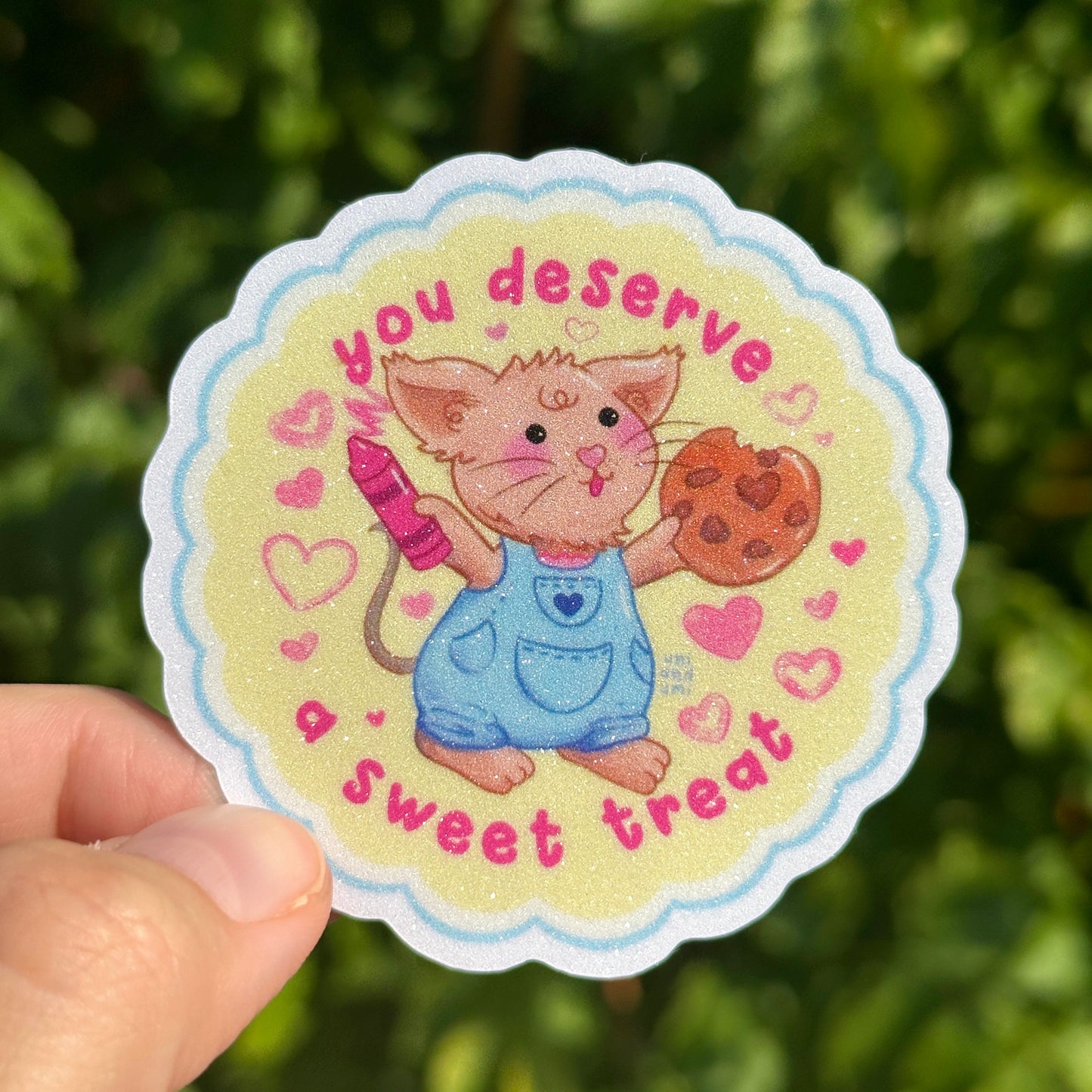 Mouse Sweet Treat Sticker