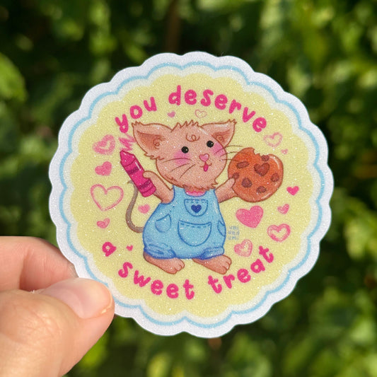 Mouse Sweet Treat Sticker