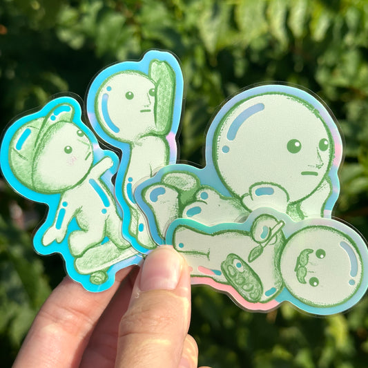 Green Bois Sticker Pack