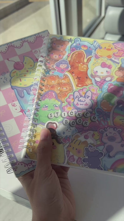 Kawaii Reusable Sticker Books